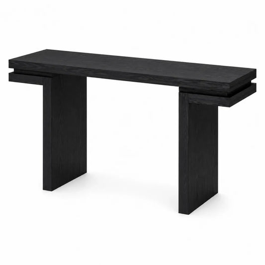 Consolle in Rovere Nero 120x40x75 cm