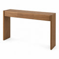 Tavolo Consolle in Legno di Noce 120x35x75 cm