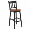 Sgabello da bar in Metallo e Legno di Faggio 105cm